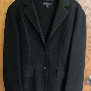 Lands' End Women’s Classic Wool Button Blazer